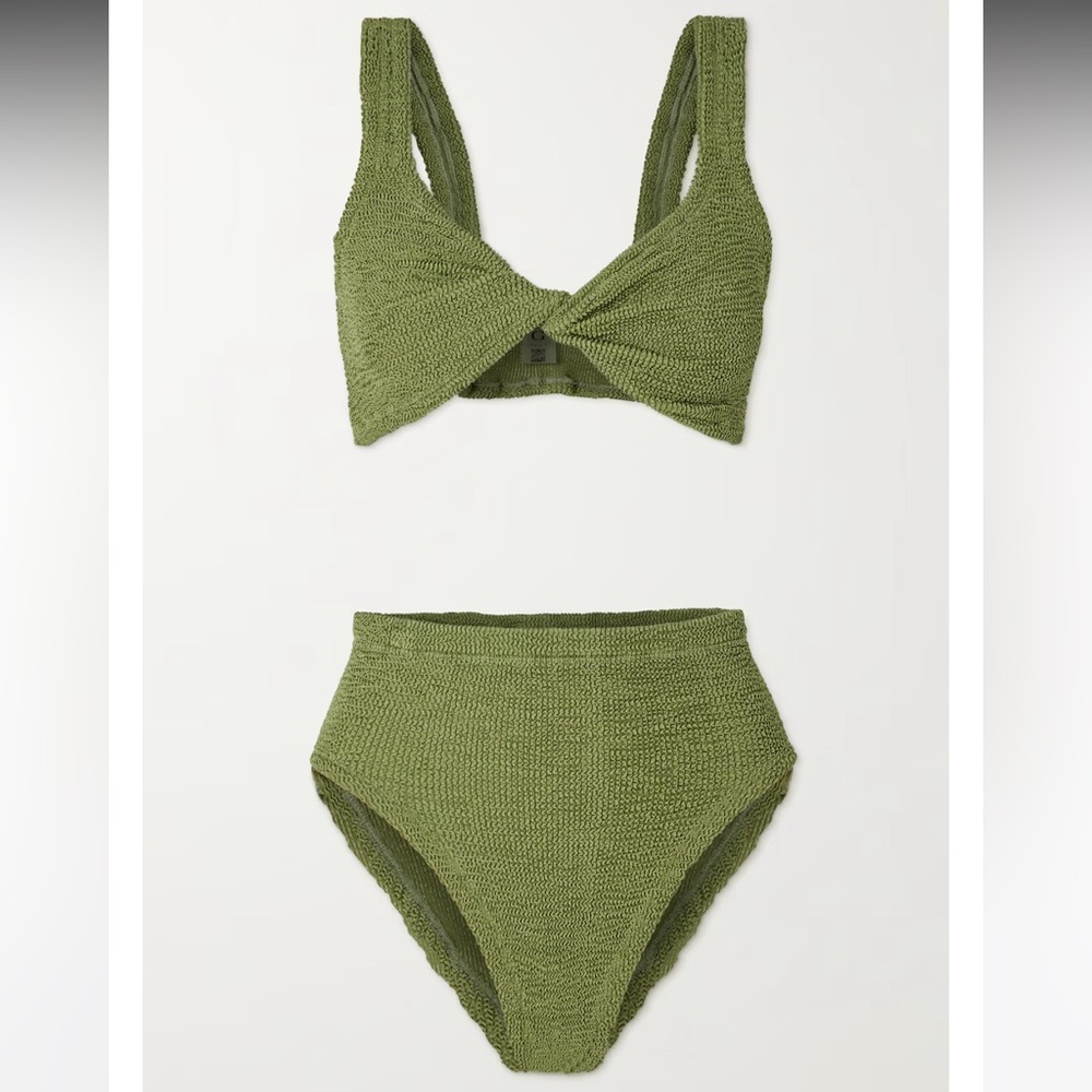 Hunza G Jamie twist front bikini